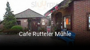 Cafe Rutteler Mühle tisch reservieren