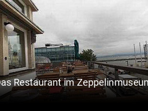 Jetzt bei Das Restaurant im Zeppelinmuseum einen Tisch reservieren