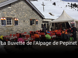 Jetzt bei La Buvette de l'Alpage de Pepinet einen Tisch reservieren