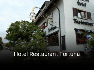 Hotel Restaurant Fortuna tisch buchen