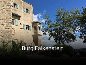 Burg Falkenstein tisch buchen