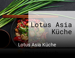 Lotus Asia Küche reservieren