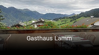 Gasthaus Lamm online reservieren