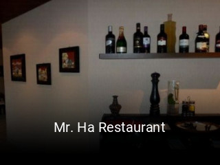 Jetzt bei Mr. Ha Restaurant einen Tisch reservieren