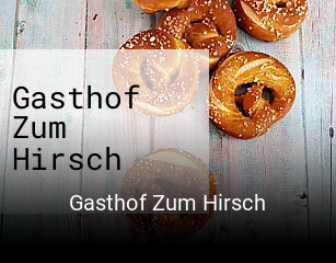 Gasthof Zum Hirsch tisch buchen