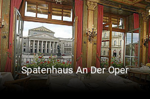 Spatenhaus An Der Oper tisch reservieren