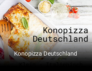 Konopizza Deutschland online reservieren