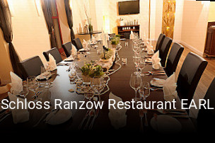 Schloss Ranzow Restaurant EARL reservieren