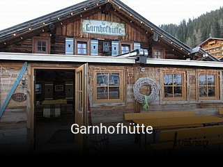 Garnhofhütte online reservieren
