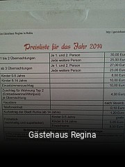 Gästehaus Regina online reservieren