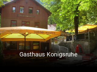 Gasthaus Konigsruhe online reservieren