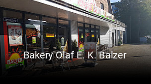 Bakery Olaf E. K. Balzer tisch reservieren