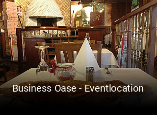Jetzt bei Business Oase - Eventlocation einen Tisch reservieren