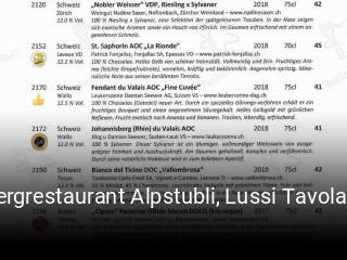Bergrestaurant Alpstubli, Lussi Tavola Ag reservieren