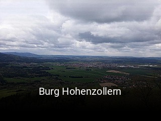 Burg Hohenzollern tisch buchen