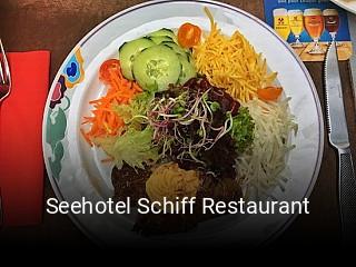 Seehotel Schiff Restaurant tisch reservieren