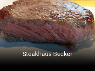 Steakhaus Becker reservieren