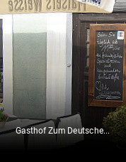 Gasthof Zum Deutschen Haus tisch reservieren