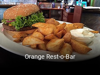 Orange Rest-o-Bar online reservieren