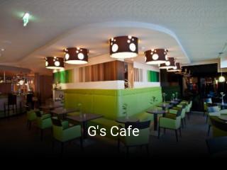 Jetzt bei G's Cafe einen Tisch reservieren