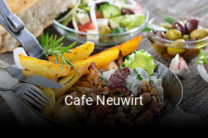 Cafe Neuwirt tisch reservieren