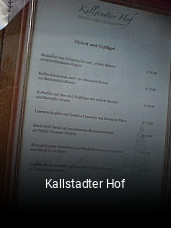Kallstadter Hof tisch buchen