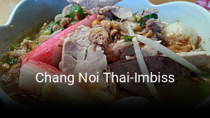 Chang Noi Thai-Imbiss tisch buchen