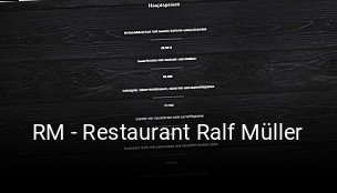 RM - Restaurant Ralf Müller reservieren