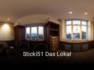 Sticki51 Das Lokal tisch reservieren