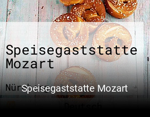 Speisegaststatte Mozart online reservieren