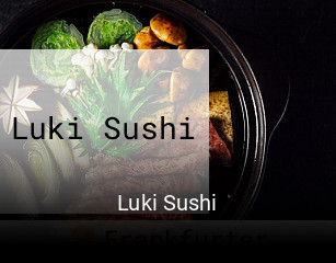 Jetzt bei Luki Sushi einen Tisch reservieren