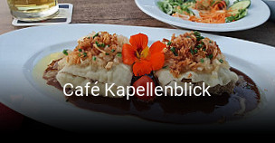 Café Kapellenblick tisch buchen