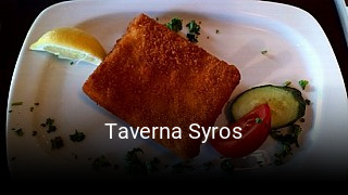 Jetzt bei Taverna Syros einen Tisch reservieren