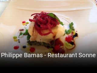 Philippe Bamas - Restaurant Sonne online reservieren