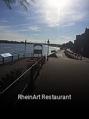 RheinArt Restaurant tisch reservieren
