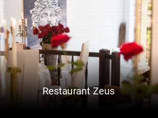 Restaurant Zeus reservieren