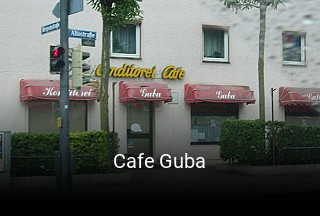 Jetzt bei Cafe Guba einen Tisch reservieren