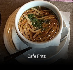 Cafe Fritz online reservieren
