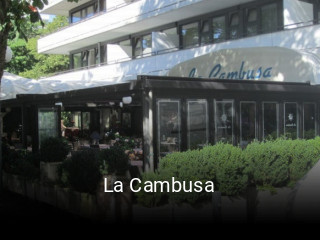 Jetzt bei La Cambusa einen Tisch reservieren