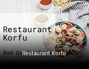 Restaurant Korfu reservieren