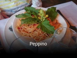 Jetzt bei Peppino einen Tisch reservieren