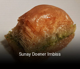 Sunay Doener Imbiss tisch buchen