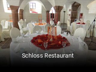 Schloss Restaurant tisch buchen