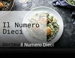 Jetzt bei Il Numero Dieci einen Tisch reservieren