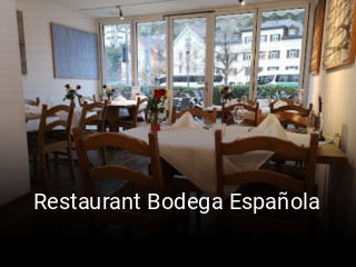 Restaurant Bodega Española online reservieren