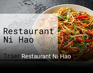 Jetzt bei Restaurant Ni Hao einen Tisch reservieren