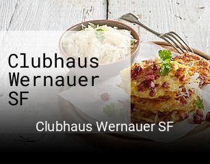 Clubhaus Wernauer SF online reservieren