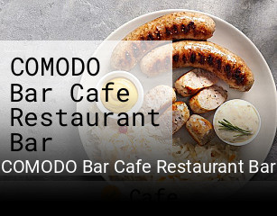 Jetzt bei COMODO Bar Cafe Restaurant Bar einen Tisch reservieren