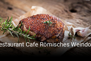 Restaurant Cafe Römisches Weindorf tisch reservieren
