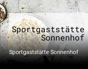 Sportgaststätte Sonnenhof online reservieren
